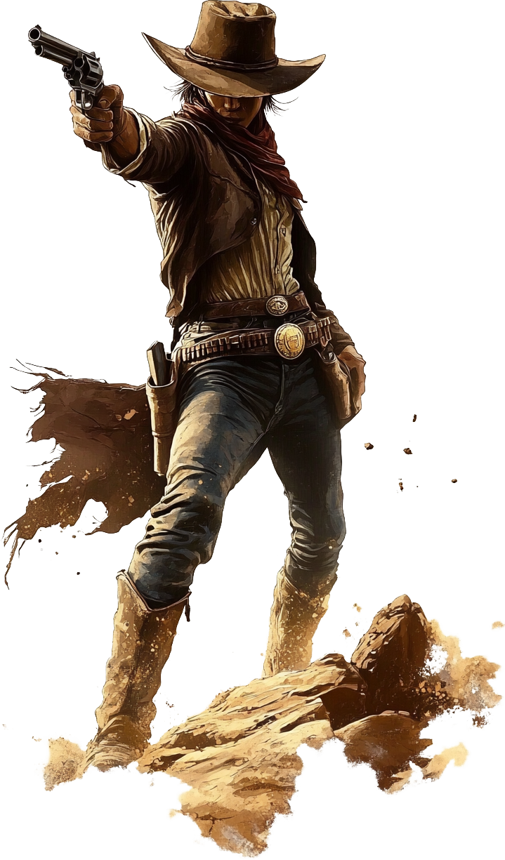Female gunslinger 1