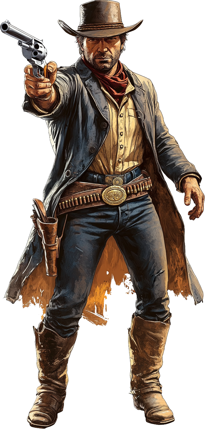 Gunslinger portrait